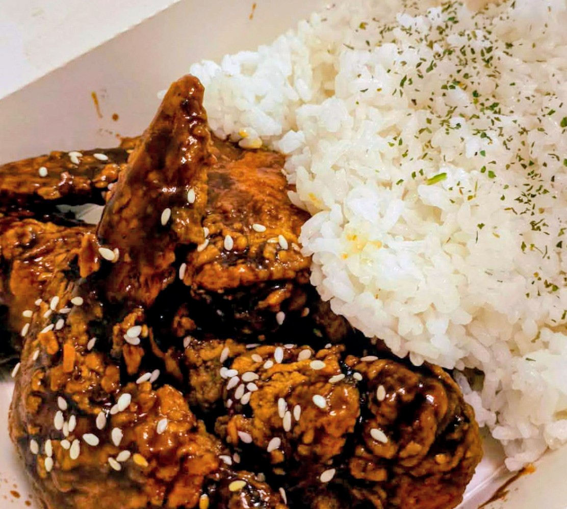 Chicken Wings 10pcs w/rice